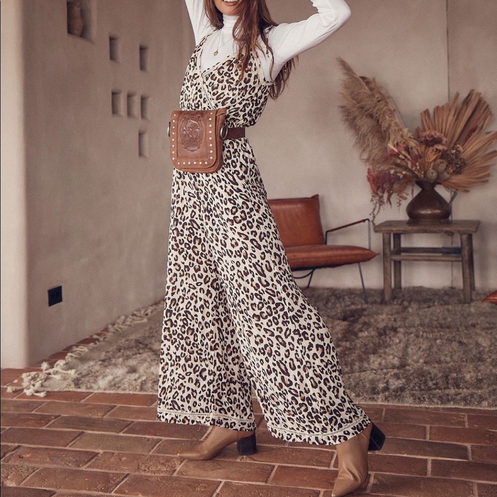 Spell Bodhi Leopard Jumpsuit - Picture 9 of 12